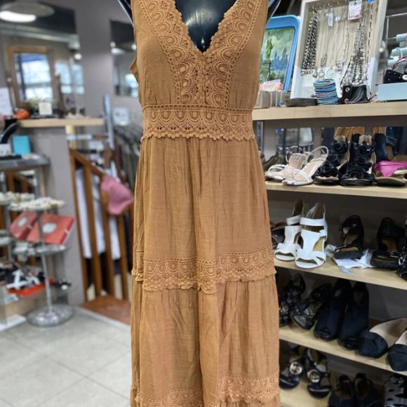 NWOT Rebellion Maxi Dress - Picture 1 of 6